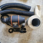 Spider Farmer DF100-A Inline Duct Fan Kit Low Noise Speed Control Carbon Filter. Fixed Price $135.00.