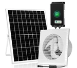 Blessny Solar Powered Rechargeable Exhaust Fan 25W 8 Greenhouse. Fixed Price $53.98.