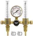 Awlolwa Dual Output ARGON/CO2 Regulater Flowmeter For Tig Mig Welder 60 Sfch .... Fixed Price $50.25.