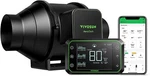 Vivosun Aerozesh S4 4-INCH 208CFM Inline Duct Fan With E42A Speed Controller. Fixed Price $107.99.