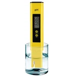 Digital Ph Meter Tester Pen For Water, Pre-calibrated, High Normal, Yellow. Fixed Price $17.99.
