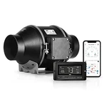 Ipower 4 Inch Inline Duct Ventilation Smart Fan With Temperature Humidity. Fixed Price $54.99.