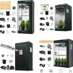 Mars Hydro Complete Grow Tent Kit W/led Light 100W-1000W,W/INLINE Fan. Fixed Price $419.99.