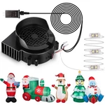 12V Mini Air Blower Fan For Inflatables 4500RPM IP68 Waterproof W/ Adapter 3 Led. Fixed Price $30.58.