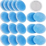 Layhit 20 Pcs Rv 5.25" Round Air Conditioner Filter Foam Duct Ac Repl. Fixed Price $28.69.