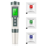 Ph Meter, 3-IN-1 Tds Digital Water Tester With 0.01 High Precision, Wat.... Fixed Price $30.76.