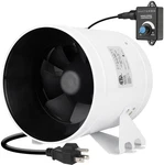 8 Inch Inline Duct Fans, 710 Cfm Ventilation Exhaust Ideal For Indoor Hea.... Fixed Price $150.10.