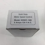 Electronics H9001C Solid State Motor Speed Control KBWC-16K 6A 120VAC. Fixed Price $199.99.