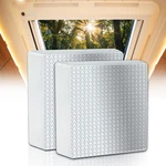 Edieth 14" Rv Vent Insulator 2-PACK Dual Reflective Skylight Covers Camper. Fixed Price $29.42.