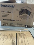 Panasonic FV-1115VK3 Whispergreen Select Bathroom Exhaust Fan 110/130/150 Cfm. Fixed Price $147.77.