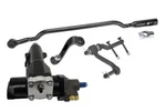 1955-57 Chevy Bel Air Power Steering Gearbox Conversion Kit Black. Fixed Price $629.99.
