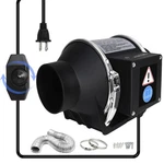3 Inch Inline Duct Fan With Variable Speed Controller & Pipe,efficiency Smoke.... Fixed Price $58.67.
