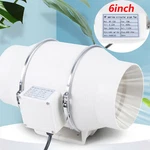 6" Inline 540 Cfm Ventilation Exhaust Blower Fans Quiet For Ducting 75W. Fixed Price $44.34.