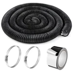 Zonon Dryer Vent Hose 4 Inch 50 Flexible Feet, Black. Fixed Price $71.81.