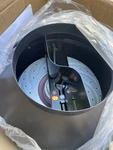 Hydroplanet 8" Inline Duct Ventilation Fan - Black. Fixed Price $55.00.