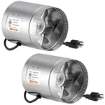 Ipower 6 Inch 240 Cfm Low Noise Inline Ducting Booster Fan For Hvac Exhaust With. Fixed Price $87.75.