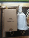 Ipower 4"X10"INCH Air Carbon Filter For Inline Fan Brand New Open Box. Fixed Price $38.55.