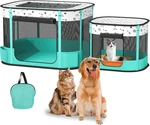 Portable Cat & Dog Playpen Foldable Pet Tent 32" Indoor Outdoor 600D Oxford. Fixed Price $94.99.