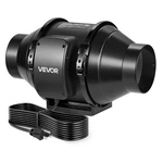 Vevor 4IN Inline Duct Fan 180CFM Quiet Ventilation Exhaust Powerful Ac-motor. Fixed Price $47.99.