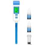 Ph Meter For Water Digital Tester With 4.6IN Probe Lab Gauge Read.... Fixed Price $43.72.