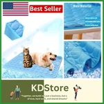 20X16IN Washable Dog Cooling Pad Comfortable Ice Silk Hot Summer Days. Fixed Price $12.99.