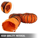 Vevor Pvc Flexible Duct Hosing For Inch Exhaust Fan (12IN 16FT). Fixed Price $41.71.