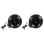 12 In. Commercial Grade Inline Wall Fan For Hvac And Ventilation (2-PACK). Fixed Price $269.24.
