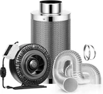 Vivosun 4/6/8IN Air Filtration Kit Inline Duct Fan 203CFM/440CFM/740CFM. Fixed Price $84.79.