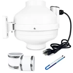 4X4 Inch Radon Installation Fan Kit, Mitigation System Inline Duct .... Fixed Price $236.55.