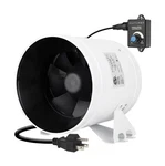 8 Inch Inline Duct Fans, 710 Cfm Ventilation Exhaust Ideal For Indoor Hea.... Fixed Price $143.80.