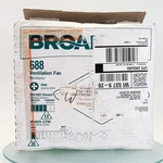 Broan 688 50 Cfm 4 Sone Ceiling Or Wall Mounted Hvi Certified Bath Fan. Fixed Price $49.97.