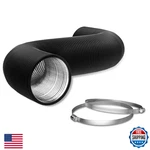 Flexible 10 Inch Aluminum Ducting 4 Layer Protection Dryer Vent Hose Hvac Heatin. Fixed Price $51.83.