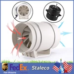 4 Inch Inline Duct Fan Tube Ventilation Extractor Exhaust Blower 35W 220CFM. Fixed Price $41.41.