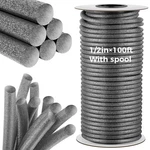 1/2 Inch X 100 Ft Foam Backer Rod For Gaps Joints Concrete Crack Filler Caulk.... Fixed Price $43.56.