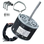 Skyshalo 1/3 Hp Furnace Blower Motor, 110/120-VOLT 4.4 Amps, 1075RPM 4-SPEEDS. Fixed Price $79.00.