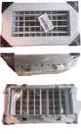 Repa Market 8" X 4" Insert Snapin Register Ventilation Grill/white HARD2FIND 14Z. Fixed Price $25.20.