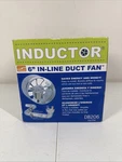Suncourt DB206 Inductor 6" Inch In-line Fan Silver. Fixed Price $17.13.