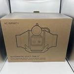 Ac Infinity 4 Automatic Inline Duct Fan Ec Motor Pressure Switch Open Box. Fixed Price $84.99.