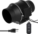 6 Inline Duct Fan, 405 Cfm, 10-SPEED Controller Compact Ventilation Solution. Fixed Price $55.99.