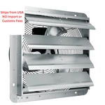 Vevor Shutter Exhaust Fan, 16'' With Various Speeds, Inch, Silver. Fixed Price $90.95.