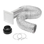 Homewerks HW481-UL181 Vent Duct Kit For Exhaust Fan Made Usa, Aluminum Wall. Fixed Price $38.77.