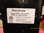 New - Hurricane Fan HGC736580. Fixed Price $35.00.