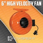 6" Inch Hydroponics Inline Duct Fan Exhaust Blower Vent. Fixed Price $43.63.