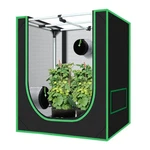 Green Hut Small Grow Tent For Plants Indoor 18"X30"X36", Black. Fixed Price $94.02.