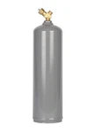 New 10 Cu Ft Mc Acetylene Steel Gas Cylinder Tank With CGA200 Valve And Acetone. Fixed Price $89.40.