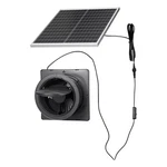 Kffkff Solar Powered Ventilation Fan 25W 220 Cfm For Greenhouse. Fixed Price $51.24.
