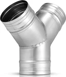 Therwen Inch Duct Splitter For Exhaust Fan 3 Way Hose Connector Metal 45. Fixed Price $38.59.