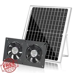 Fanspex Solar 2 Kit Waterproof Outdoor Coop Greenhouse Shed Air. Fixed Price $74.99.