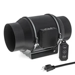 Toolazy 6 Inch Inline Duct Fan, 405 Cfm Quiet Ec Motor Ventilation With 1.... Fixed Price $90.20.
