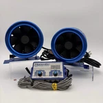 Hyper 6 In Digital Mixed Flow Fans 315 Cfm With Climate Control Module. Fixed Price $27.54.